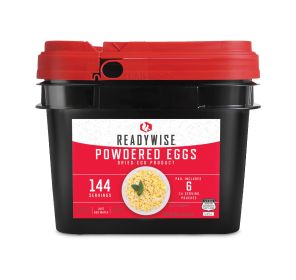 Powdered Eggs (6 pouches In each bucket)- 144 Total Servings Powdered Eggs (6 pouches In each bucket)- 144 Total Servings